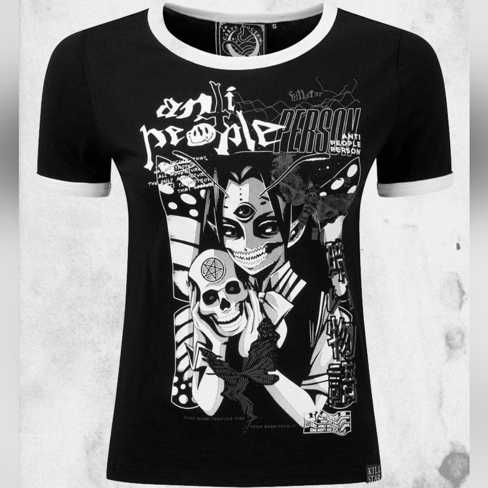 Killstar Anti People Person Shirt - Picture 2 of 3